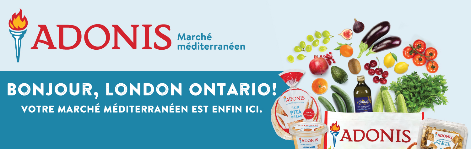 Bonjour London Ontario! Votre marché Méditérranéen est enfin ici. Visitez-nous.
