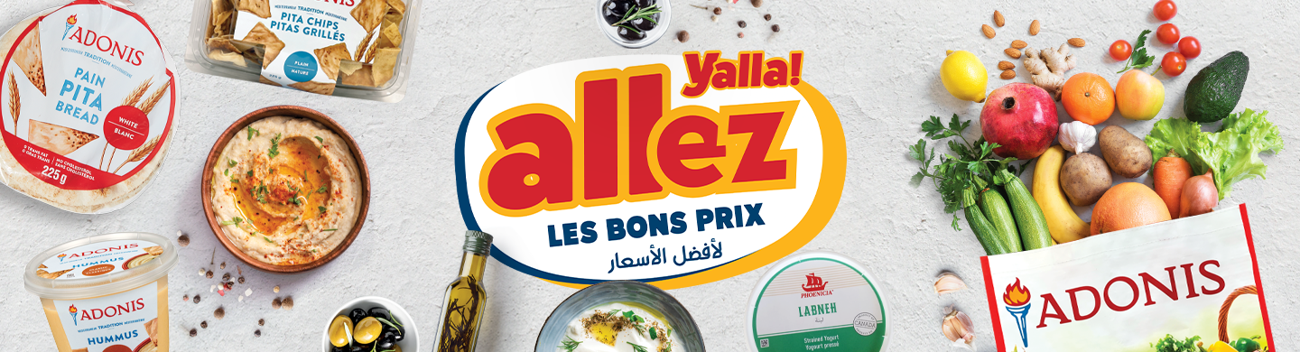 Yalla! Les bons prix